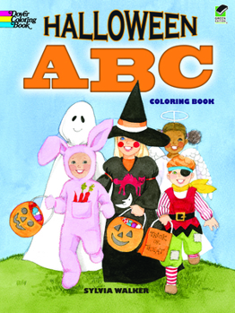 Paperback Halloween ABC Coloring Book