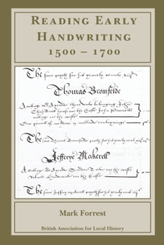 Paperback Reading Early Handwriting 1500-1700 Book