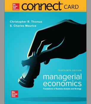 Printed Access Code Connect Access Card for Managerial Economics Book