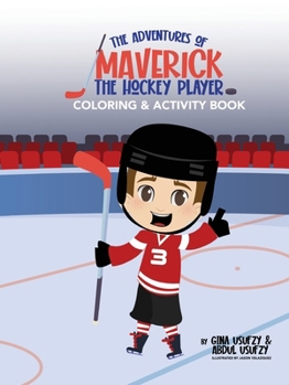 Paperback The Hockey Coloring and Activity Book