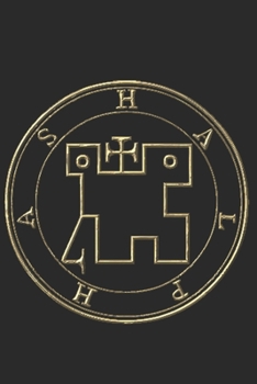 HALPHAS: SIGIL KING SOLOMON 72 DEMON GOETIA 6" x 9" 100 PAGE EVOCATION JOURNAL