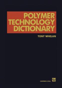 Paperback Polymer Technology Dictionary Book