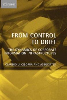 Hardcover From Control to Drift: The Dynamics of Corporate Information Infrastructures Book