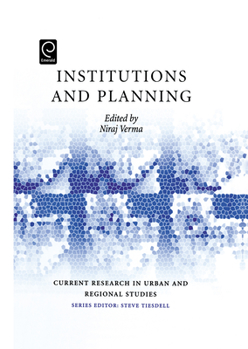 Hardcover Institutions and Planning Book