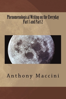 Paperback Phenomenological Writing on the Everyday Book