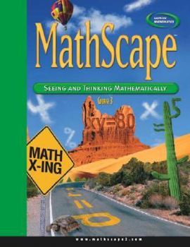 Hardcover Mathscape: Seeing and Thinking Mathematically, Course 3, Consolidated Student Guide Book