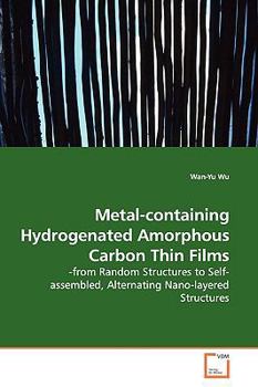 Paperback Metal-containing Hydrogenated Amorphous Carbon Thin Films Book