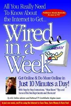 Paperback Wired in a Week (America Online Exclusive) Book