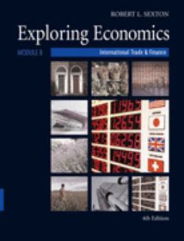 Paperback Exploring Economics - module 8 Book