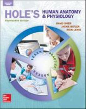 Hardcover Shier, Hole's Human Anatomy and Physiology (C) 2016, 14e, Student Edition, Reinforced Binding Book