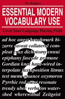 Paperback Essential Modern Vocabulary Use: Level Your Language Playing Field Book