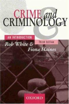 Paperback Crime and Criminology: An Introduction Book