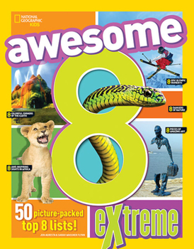 Library Binding Awesome 8 Extreme: 50 Picture-Packed Top 8 Lists! Book