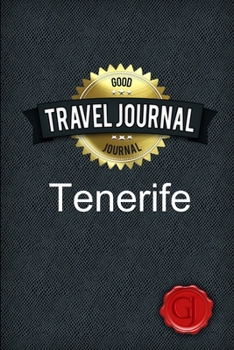 Paperback Travel Journal Tenerife Book