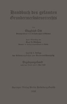 Paperback Handbuch Des Gesamten Grunderwerbsteuerrechts [German] Book