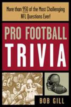Paperback Pro Football Trivia Book