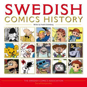 Paperback Swedish Comics History Book