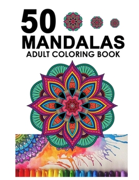 Paperback 50 Mandalas: Adult Coloring Book [Spanish] Book