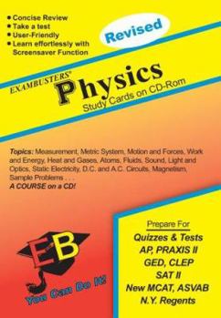 CD-ROM Physics Exambusters CD-ROM Study Cards: Test Prep Software on CD-ROM! Book