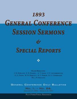 Paperback 1893 General Conference Session Sermons & Special Reports Book