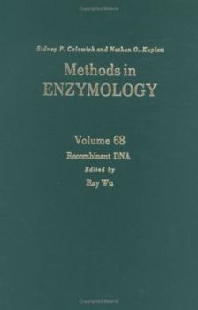 Hardcover Methods in Enzymology, Volume 68: Recombinant DNA Book