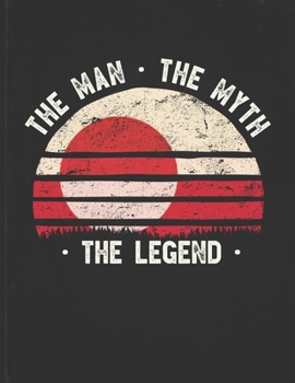 The Man The Myth The Legend: Greenland Flag Sunset Personalized Gift Idea for Greenlander Coworker Friend or Boss  2020 Calendar Daily Weekly Monthly Planner Organizer