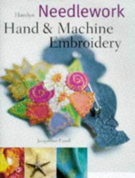Hardcover Hamlyn Needlework Hand & Machine Embroidery Book