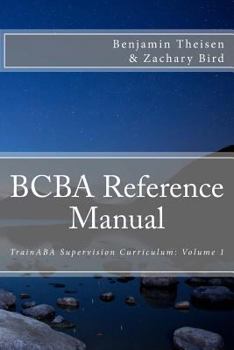 Paperback BCBA Reference Manual Book