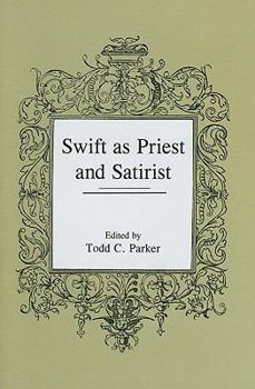 Hardcover Swift As Priest and Satirist Book