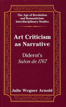 Art Criticism as Narrative: Diderot's Salon de 1767