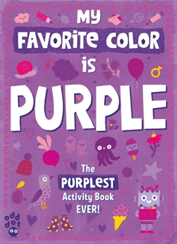 Paperback My Favorite Color Activity Book: Purple Book