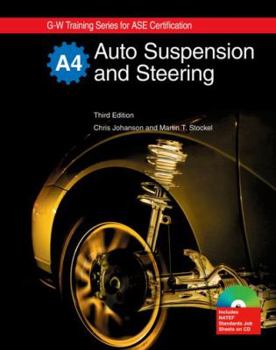 Hardcover Auto Suspension and Steering, A4 Book