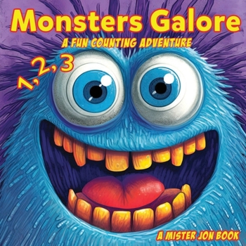 Paperback Monsters Galore: A Fun Counting Adventure Book