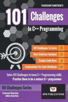 Paperback 101 Challenges in C++ Programming Book