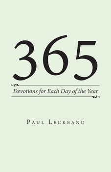 Paperback 365: Devotions for Each Day of the Year Book