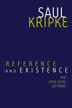 Paperback Reference and Existence: The John Locke Lectures Book
