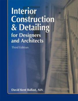 Hardcover Interior Construction & Detailing for Designers and Architects Book