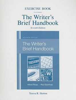 Paperback The Exercise Book for Writer's Brief Handbook Book