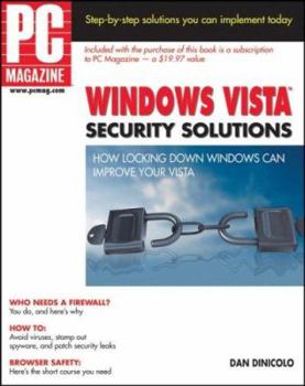 Paperback PC Magazine Windows Vista Security Solutions Book