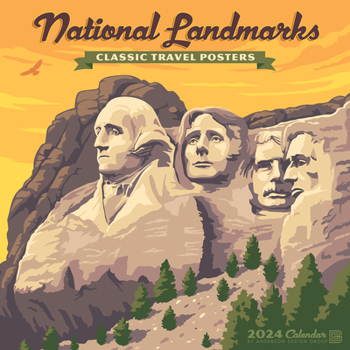 Calendar National Landmarks 2024 12 X 12 Wall Calendar Book