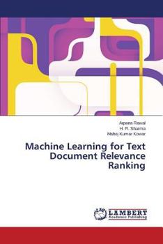 Paperback Machine Learning for Text Document Relevance Ranking Book