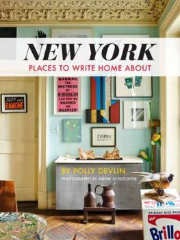 Hardcover New York: Places to Write Home About Book