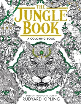 Paperback The Jungle Book: A Coloring Book