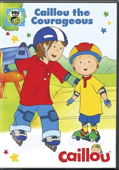 DVD Caillou: Caillou the Courageous Book