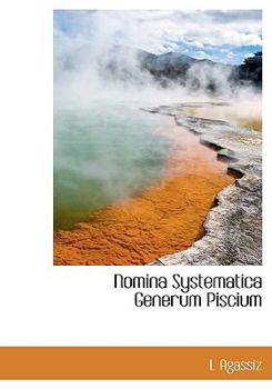 Hardcover Nomina Systematica Generum Piscium [Latin] Book