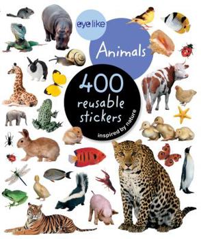 Paperback Eyelike Stickers: Animals Book