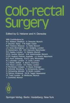 Paperback Colo-Rectal Surgery Book