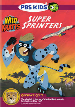 DVD Wild Kratts: Super Sprinters Book