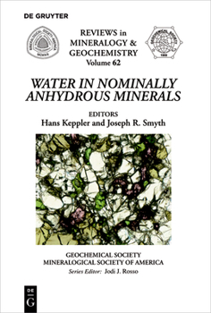 Paperback Water in Nominally Anhydrous Minerals Book