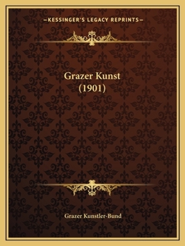 Paperback Grazer Kunst (1901) [German] Book